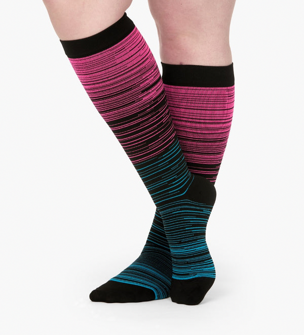 Everstride™ Stripes Compression Socks