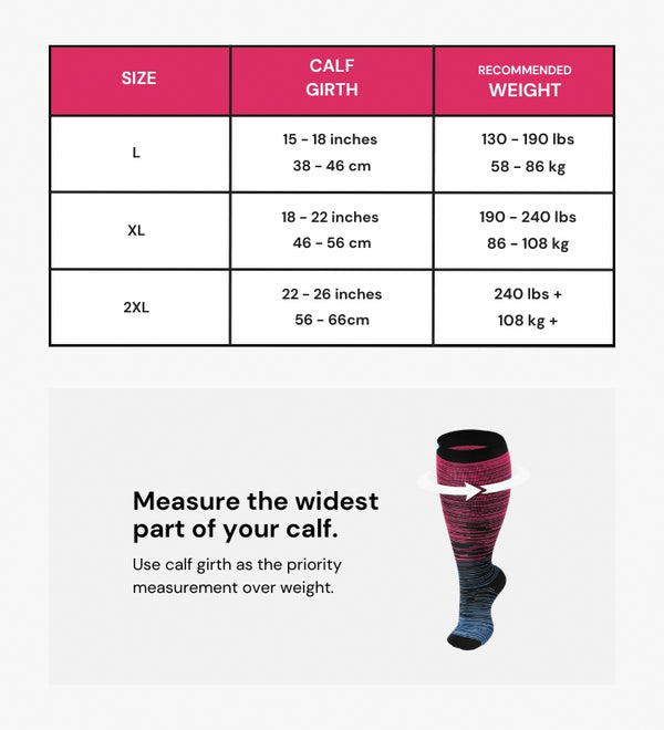 Everstride™ Stripes Compression Socks